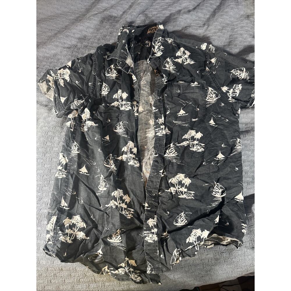 21 Men Hawaiian Shirt Size Large